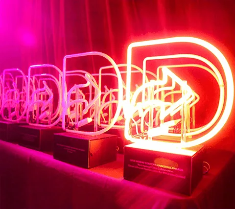 Digiday Awards Trophy