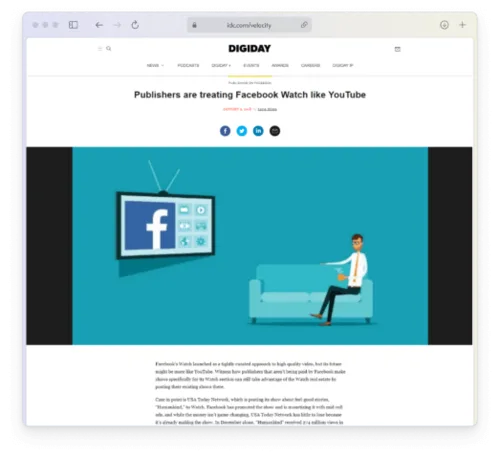 Digiday.com - Article Page