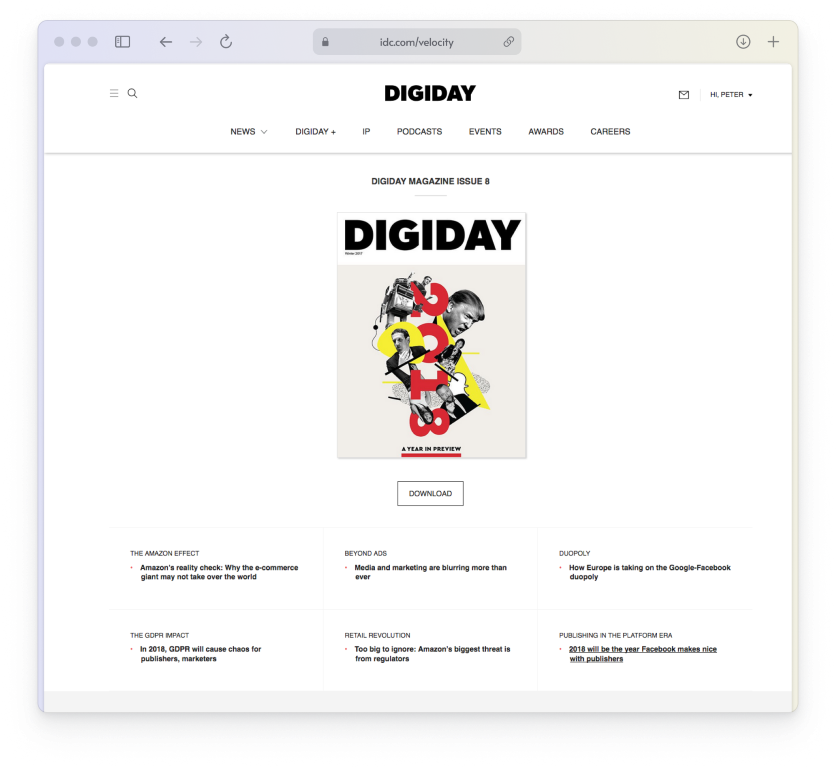 Digiday.com - Magazine